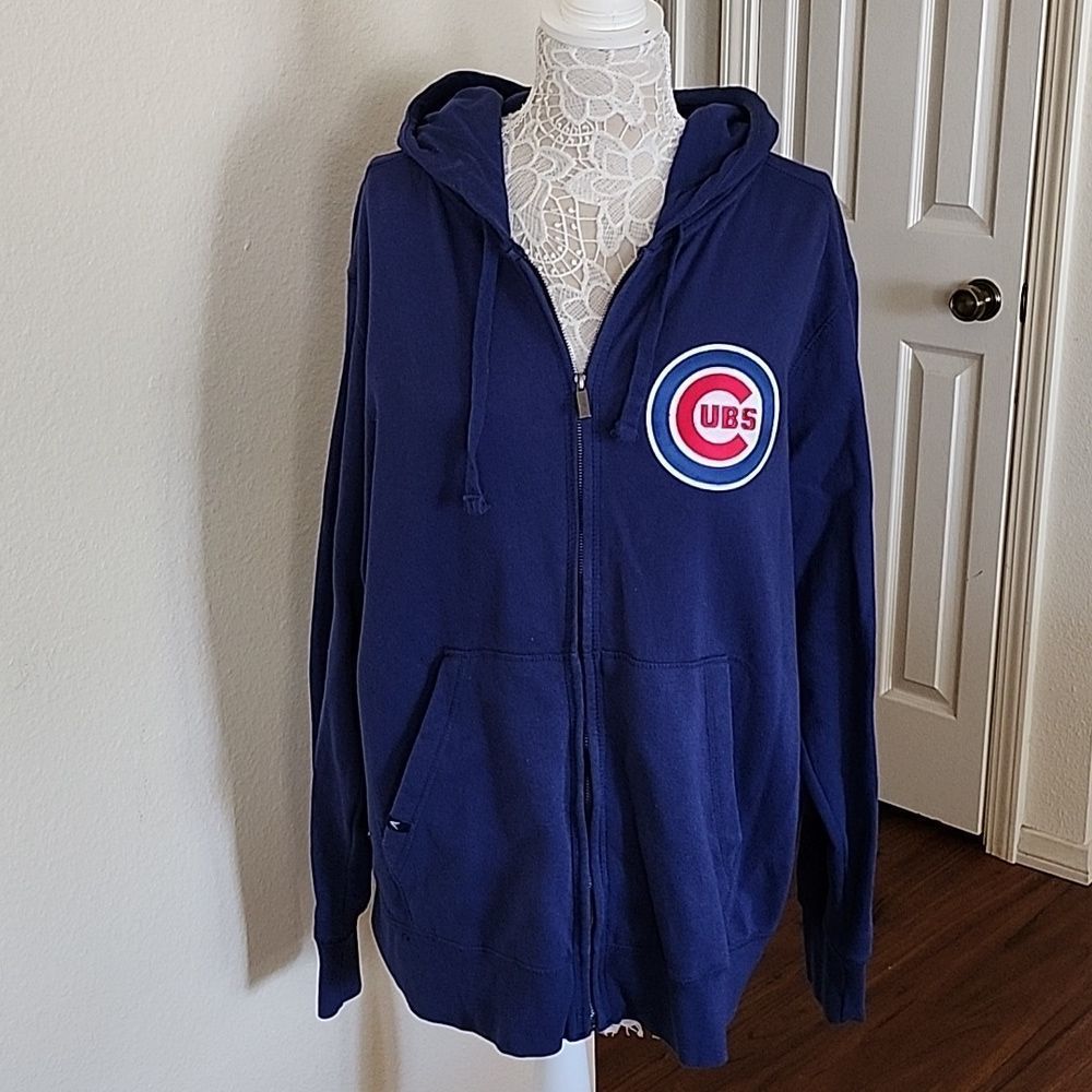 Antigua Chicago Cubs Zip Up Hoodie